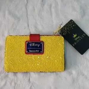 ❤️?Loungefly Snow White Sequins Mini Backpack/Wallet Bundle Loungefly Disney Snow White and the Seven Dwarfs Snow White  main image 4